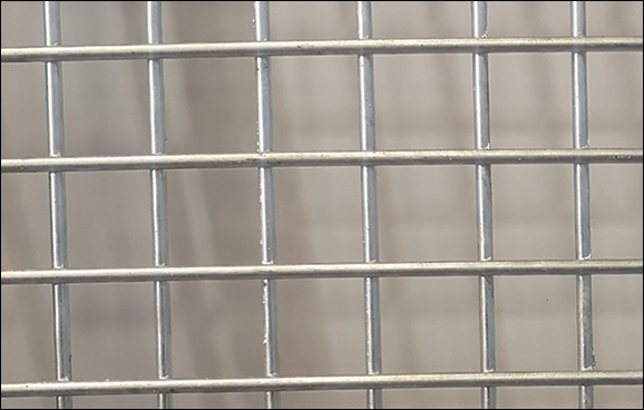 Square wire mesh, HDG galvanized after welding