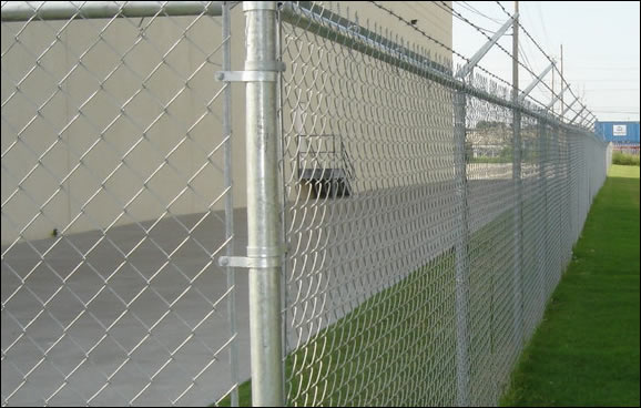 Galvanized PVC Coated Steel Mesh Fencing