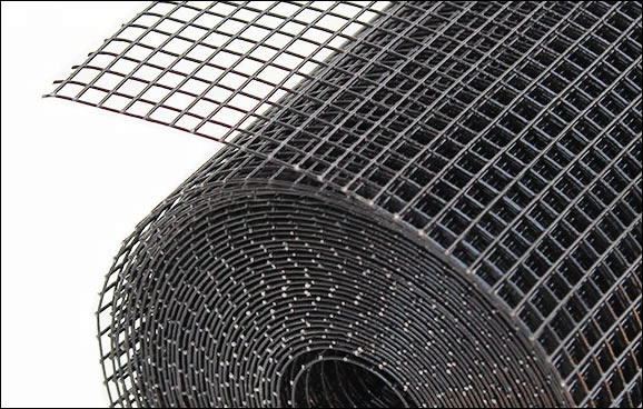 Black PVC Coated Galvanized Wire Mesh exported to USA