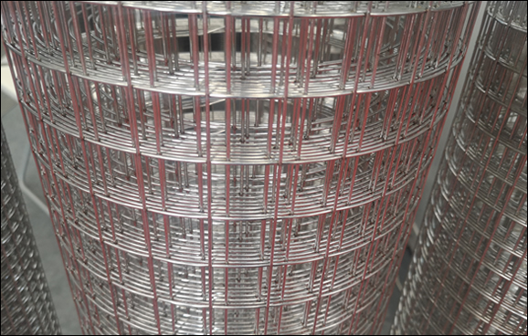 Welded mesh galvanised before welding GBW galfan coated